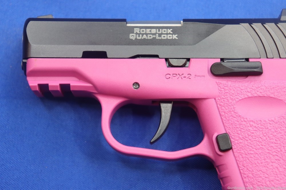 SCCY Industries Model CPX-2 GEN3 Pistol 9MM Luger 2-TONE PINK BLK 10RD LNIB-img-3