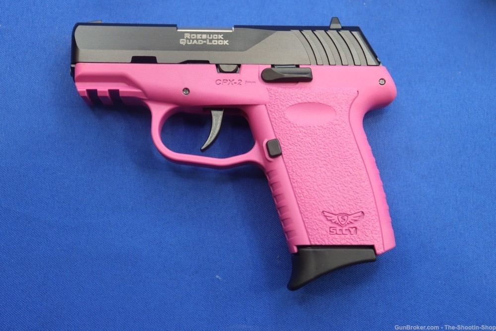 SCCY Industries Model CPX-2 GEN3 Pistol 9MM Luger 2-TONE PINK BLK 10RD LNIB-img-2
