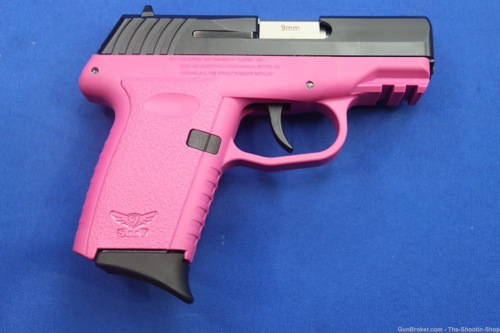 SCCY Industries Model CPX-2 GEN3 Pistol 9MM Luger 2-TONE PINK BLK 10RD LNIB-img-6