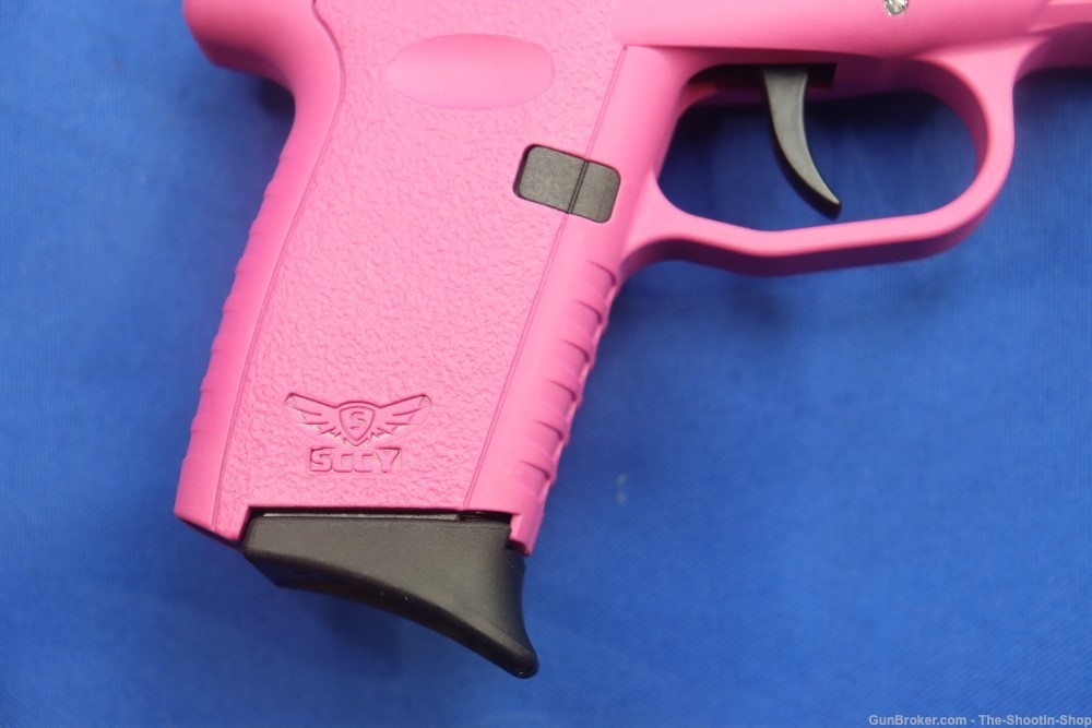 SCCY Industries Model CPX-2 GEN3 Pistol 9MM Luger 2-TONE PINK BLK 10RD LNIB-img-9