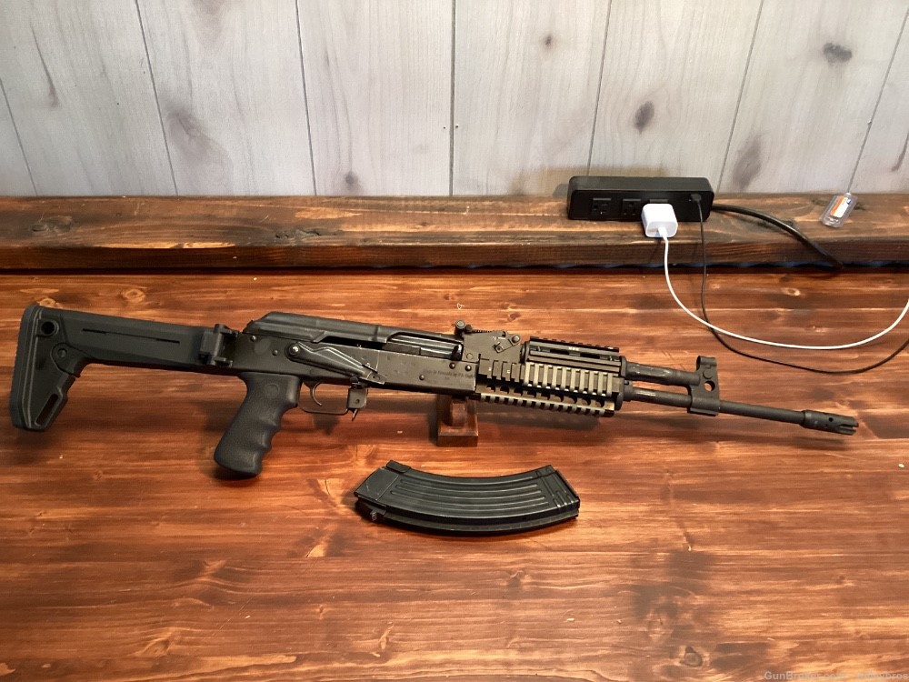 Project Cugir M10 7.62x39mm 16” AK Magpul Stock Railed Handguard Good Bore-img-0