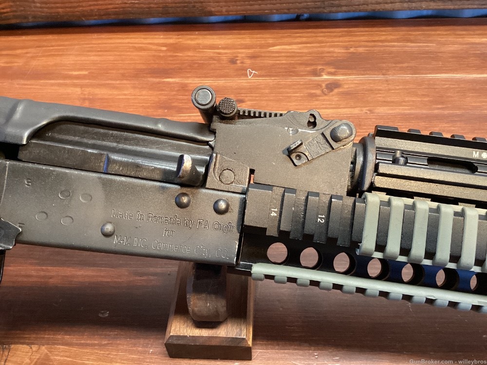 Project Cugir M10 7.62x39mm 16” AK Magpul Stock Railed Handguard Good Bore-img-7