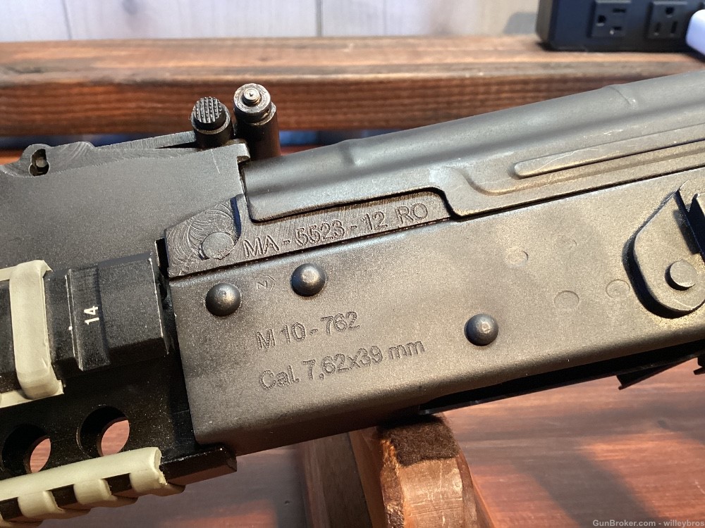 Project Cugir M10 7.62x39mm 16” AK Magpul Stock Railed Handguard Good Bore-img-17