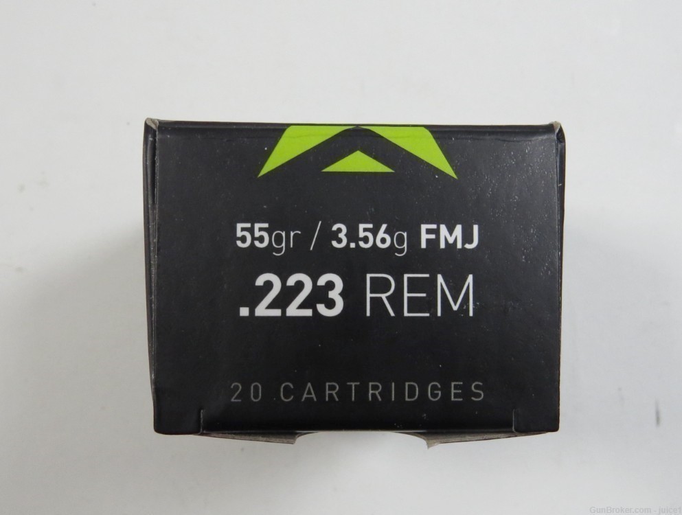 200rds of Igman .223 Rem Full Metal Jacket (FMJ) 55gr Ammo-img-1