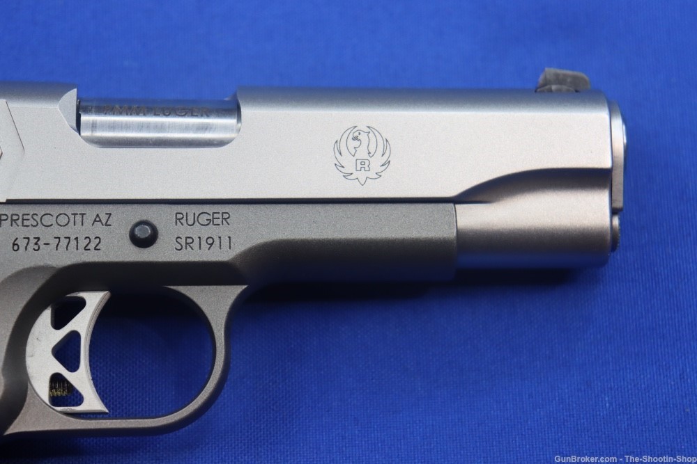 Ruger SR1911 LIGHTWEIGHT COMMANDER Pistol 1911 9MM Stainless 2-TONE 6722 SS-img-7