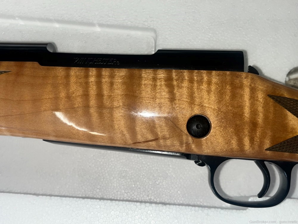 Winchester Model 70 Super Grade Maple 6.8 Western 535218299 24" Layaway-img-5
