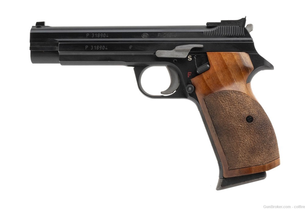 SIG P210-6 Custom Target Pistol 9mm (PR68507) Consignment-img-1