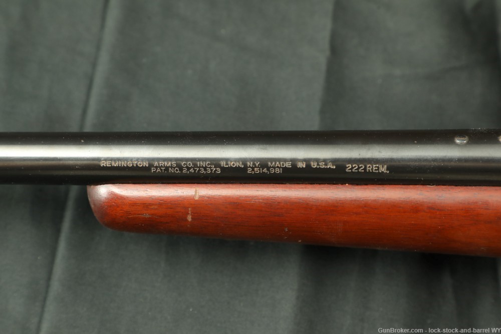 Remington Model 722 .222 Remington 24" Bolt Action Rifle MFD 1959 C&R-img-28