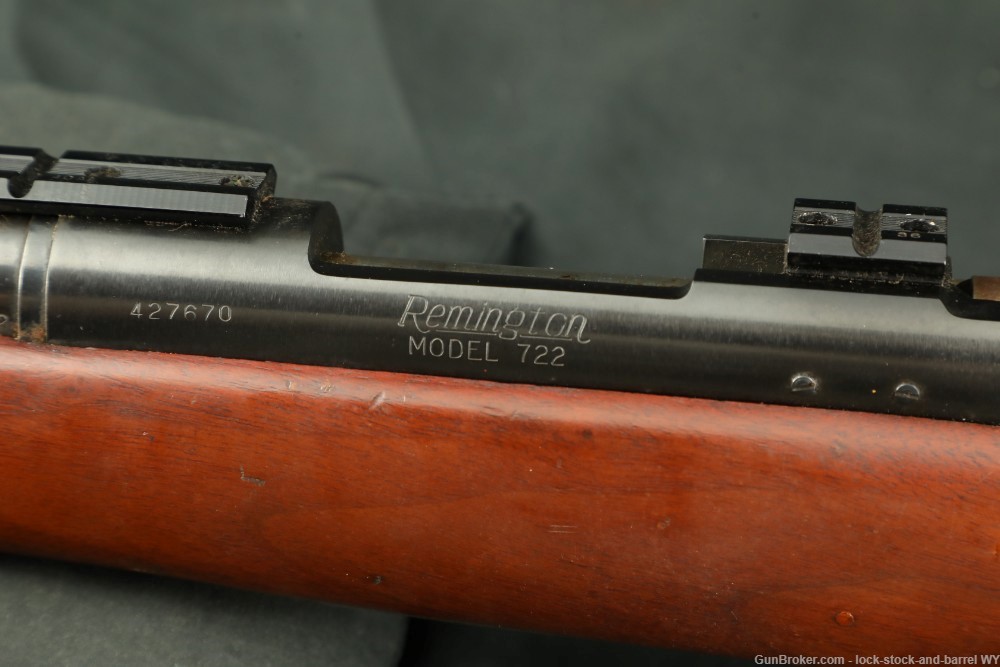 Remington Model 722 .222 Remington 24" Bolt Action Rifle MFD 1959 C&R-img-30