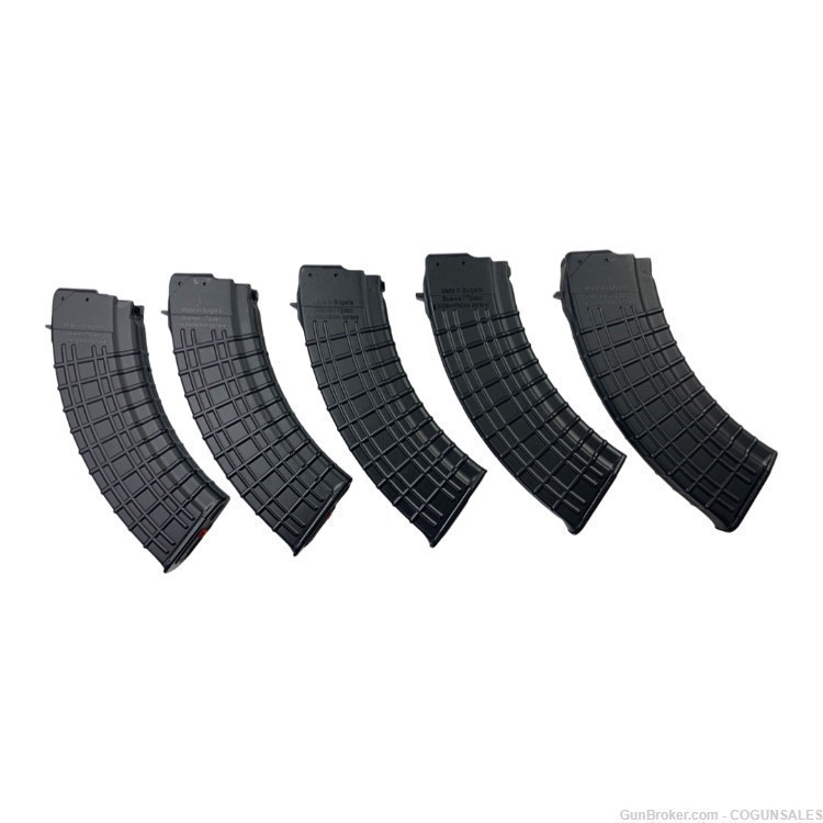 M+M Industries Bulgarian Steel Reinforced Polymer AK-47 Magazine (5 Pack)-img-1