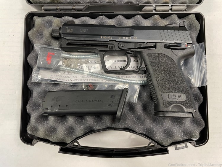 H&K, USP9 SD-V1, 9mm, Semi Automatic Pistol, TALON SEI-img-2