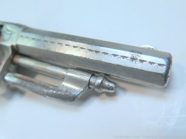 Antique Wesson & Harrington Number 2 22rf Spur Tigger Rev Ivory Engraved-img-13