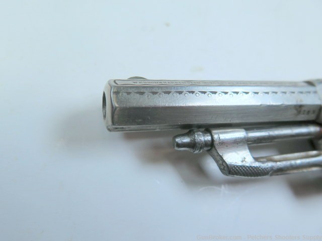 Antique Wesson & Harrington Number 2 22rf Spur Tigger Rev Ivory Engraved-img-8