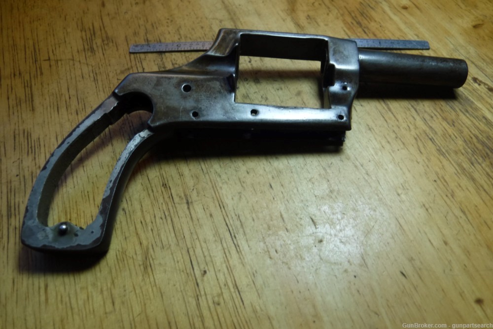 Us Revolver co, 38 s/w solid frame barreled receiver.-img-1