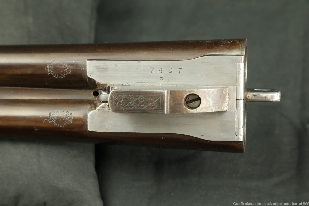 L.C. Smith Grade 5 30" Full SST Ejector 12 GA SXS Double Shotgun, 1902 C&R-img-39