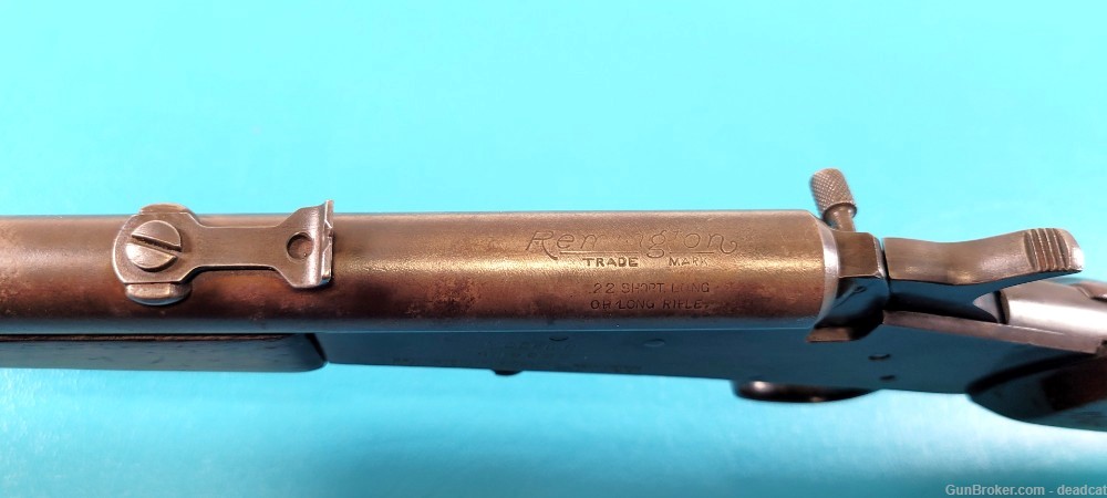 Vintage Remington No. 6 Falling Block Rifle .22 Cal. Takedown-img-11