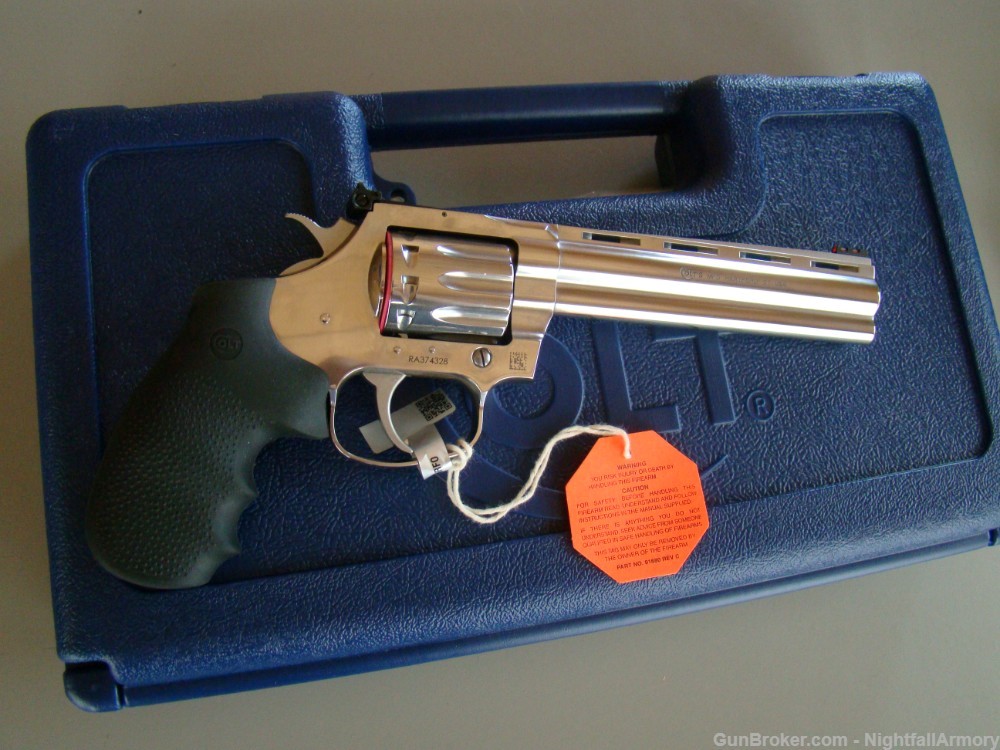 Colt King Cobra Target .22LR Revolver 6" SS10rd 22 Baby Snake NEW ! NR $-img-8