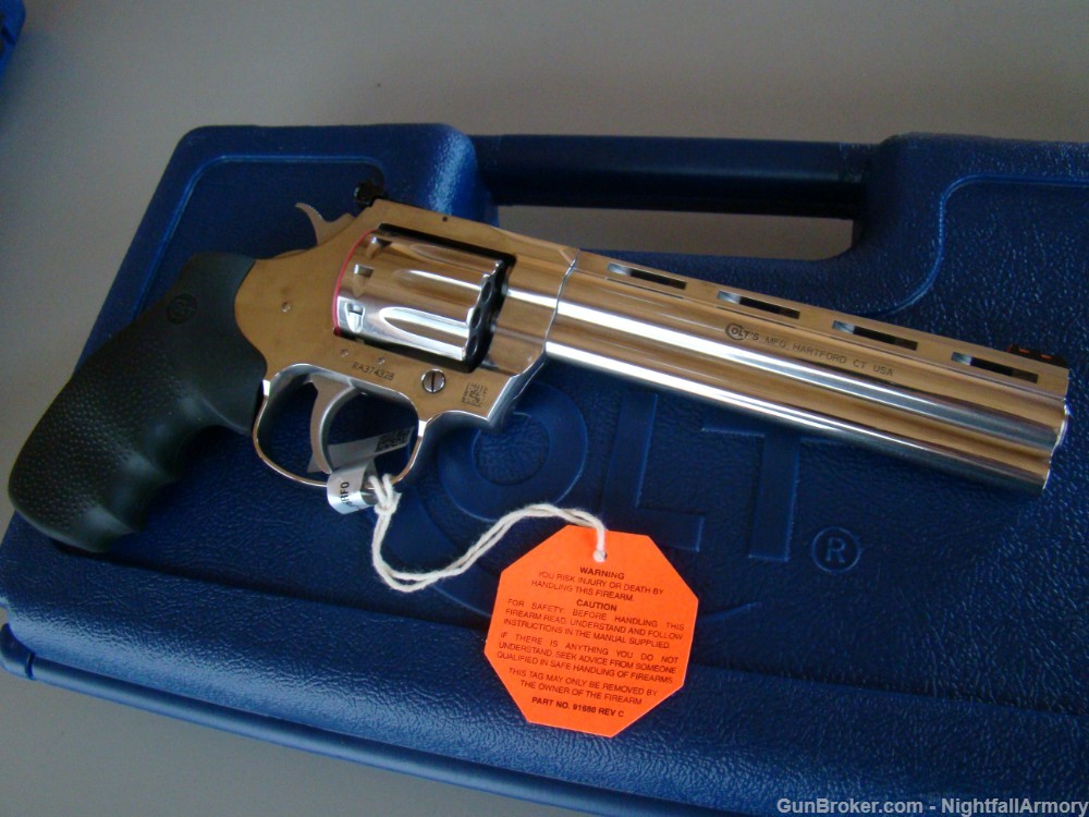 Colt King Cobra Target .22LR Revolver 6" SS10rd 22 Baby Snake NEW ! NR $-img-6