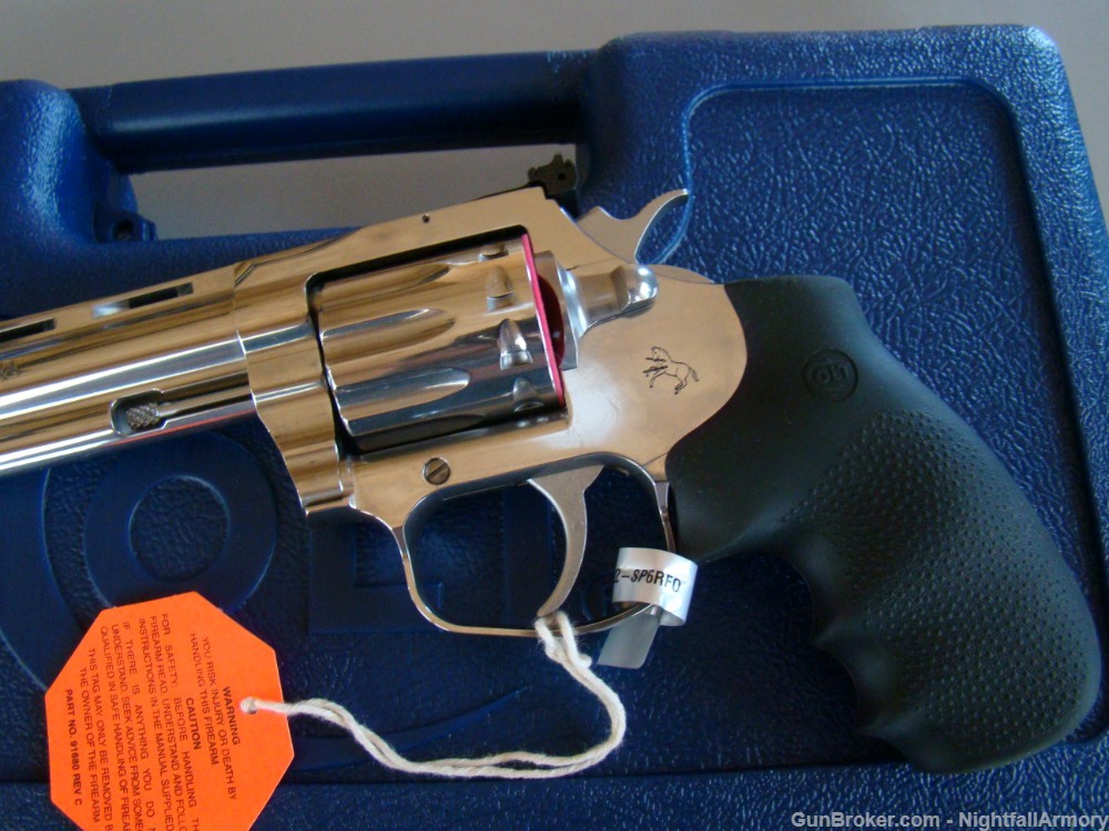 Colt King Cobra Target .22LR Revolver 6" SS10rd 22 Baby Snake NEW ! NR $-img-5