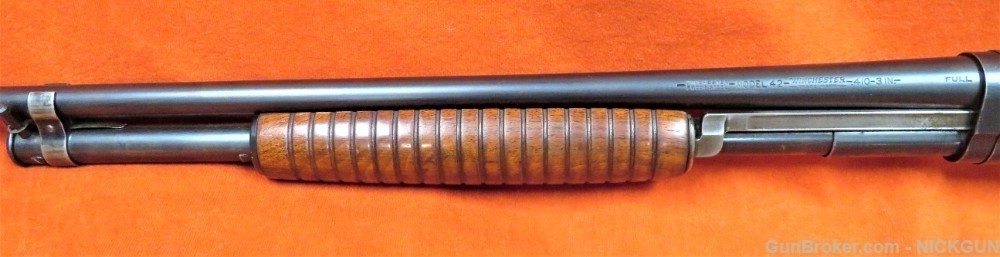 Winchester model 42 pump shotgun 410 gauge "Pre-War"-img-11