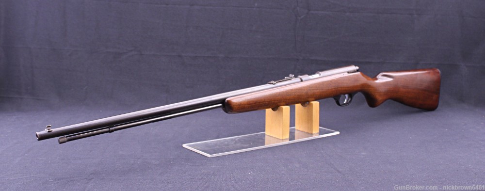 MARLIN MODEL 81 22 S/L/LR 24" BOLT ACTION TUBE FED C&R ACCEPTED WOOD STOCK-img-1