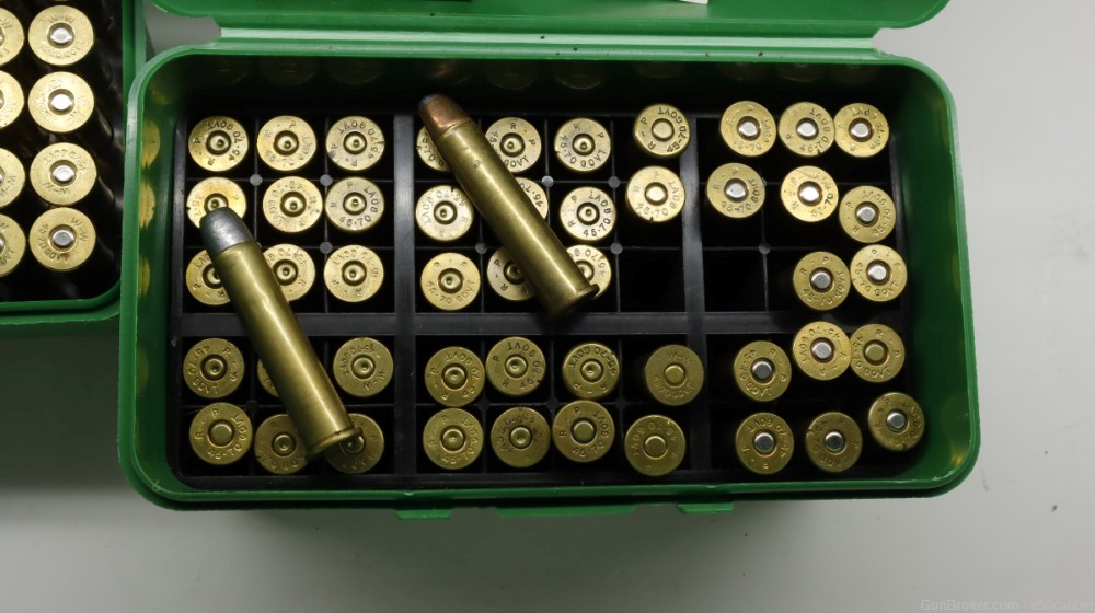 Winchester 45/70 45-70 Loaded ammo and brass-img-3