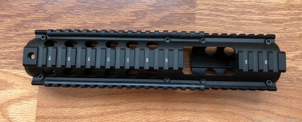 AR15 extended drop-in quadrail handguard M4 AR-15 (2 pieces)-img-3
