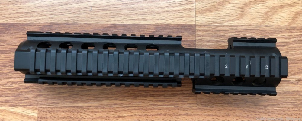 AR15 extended drop-in quadrail handguard M4 AR-15 (2 pieces)-img-0