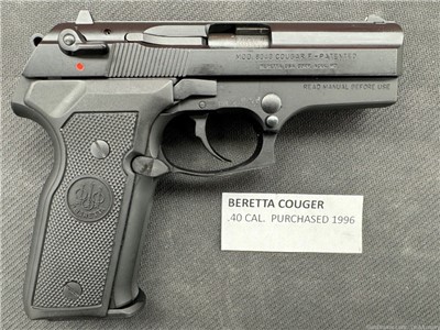 Beretta 8040 Cougar F 40S&W Rare!!