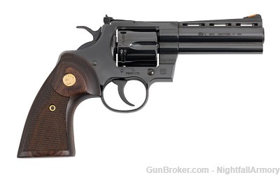 Colt Python 4.25" Blued 357 MAG 4" PYTHON-BP4WTS .357 Magnum NEW snake NR $-img-1
