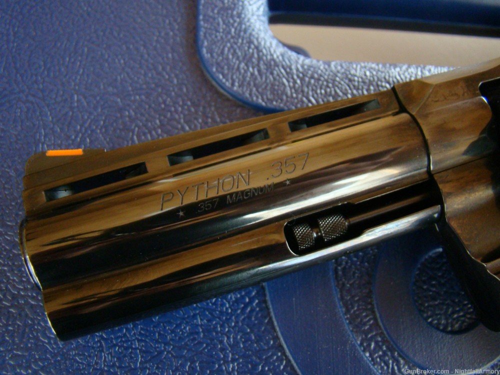 Colt Python 4.25" Blued 357 MAG 4" PYTHON-BP4WTS .357 Magnum NEW snake NR $-img-7