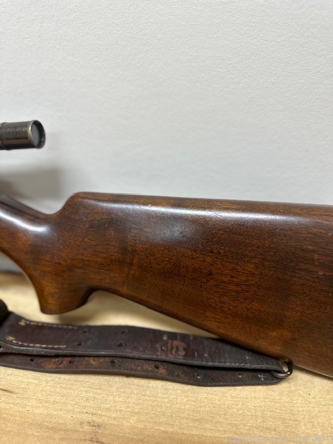 Beautiful Winchester model 75 Target .22LR Winchester 8x Scope DOM 1941-img-13