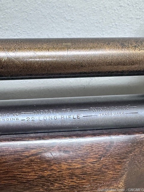 Beautiful Winchester model 75 Target .22LR Winchester 8x Scope DOM 1941-img-10
