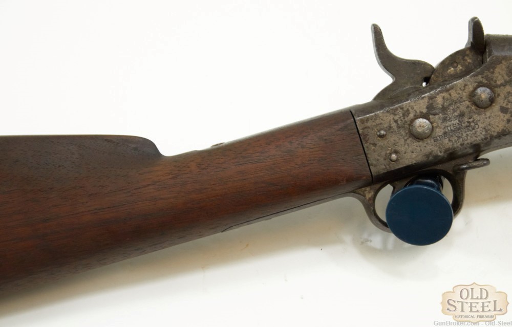 Springfield USN Marked Remington Rolling Block .50-70 Antique-img-5