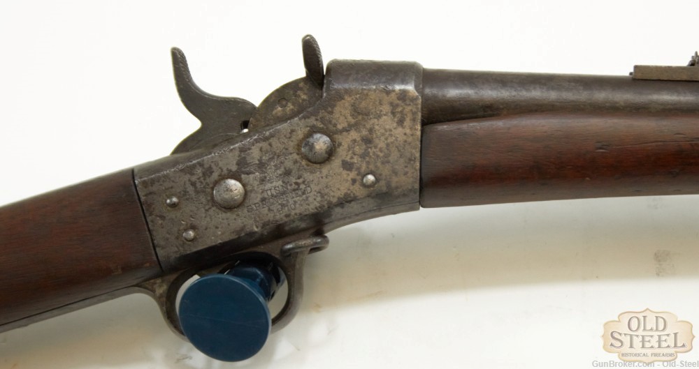 Springfield USN Marked Remington Rolling Block .50-70 Antique-img-6