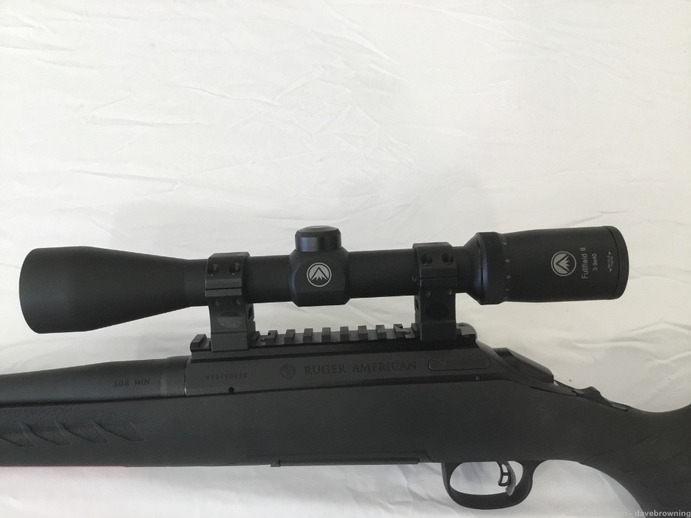 RUGER AMERICAN 308 COMPACT  AS NEW -img-14