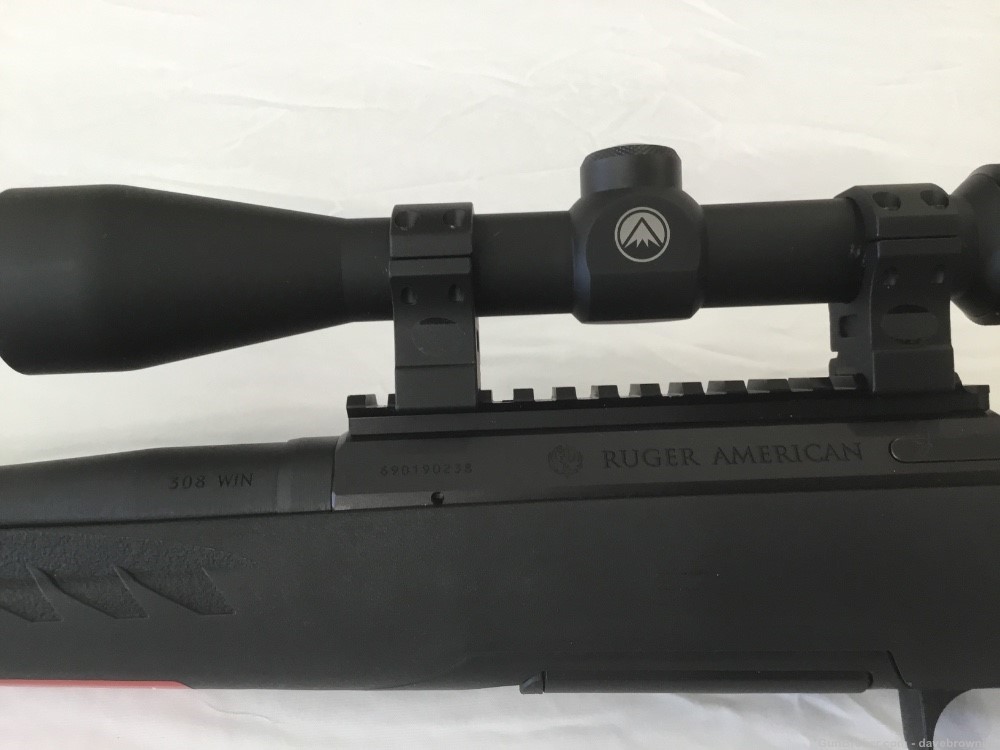 RUGER AMERICAN 308 COMPACT  AS NEW -img-8
