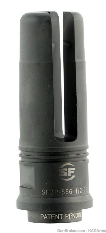 Surefire SOCOM 3 Prong Flash Hider 5.56 Nato 3-Prong SF3P-556-1/2-28 SF3P-img-0