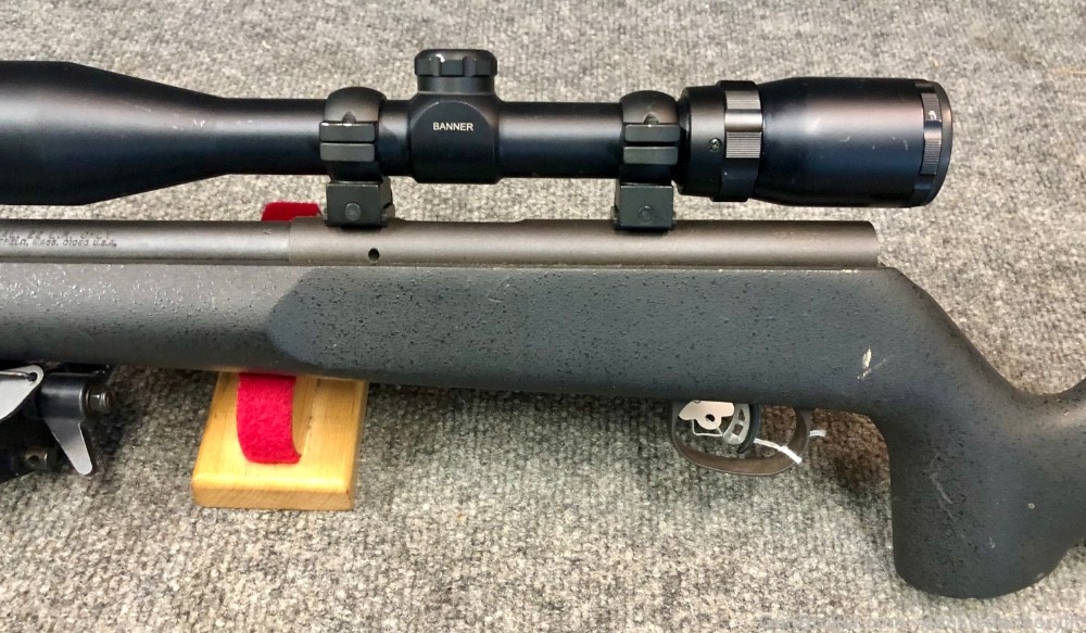 Savage Mark II TR .22lr Fluted heavy barrel bipod scope -img-7