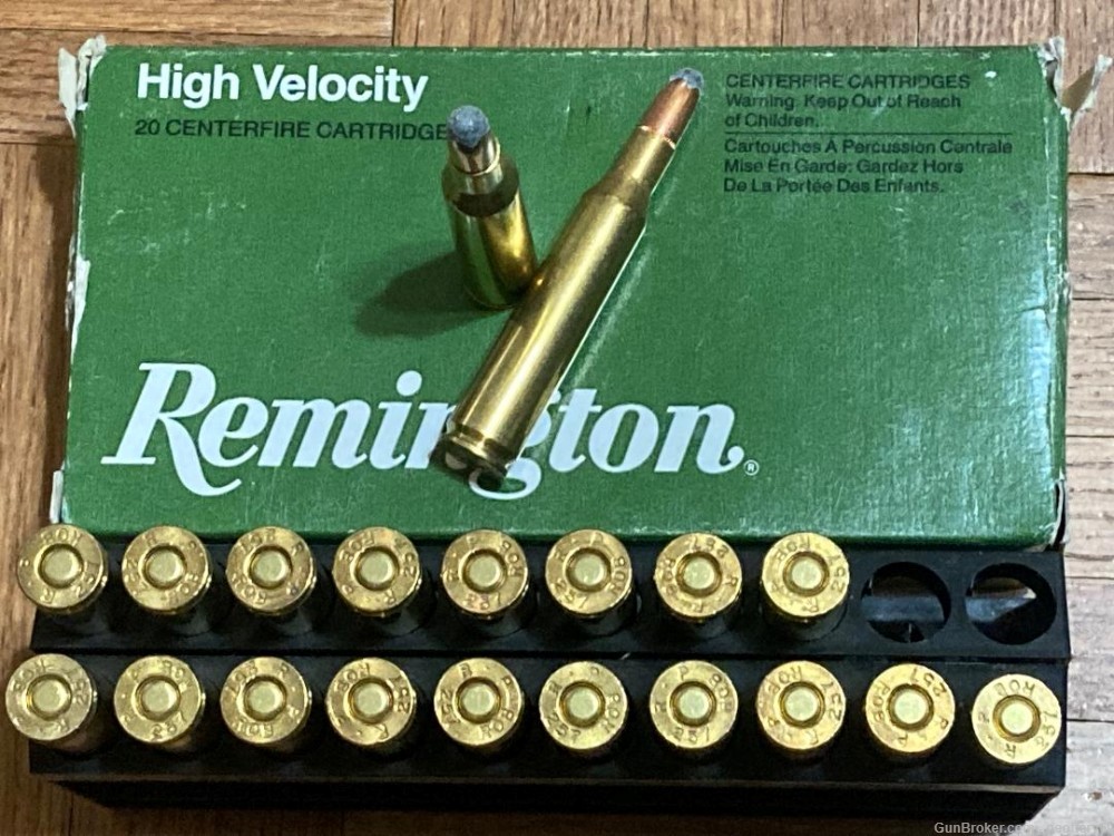 257 Roberts Remington High Velocity 117 gr PSP Rifle Ammo 20 rds R257-img-2
