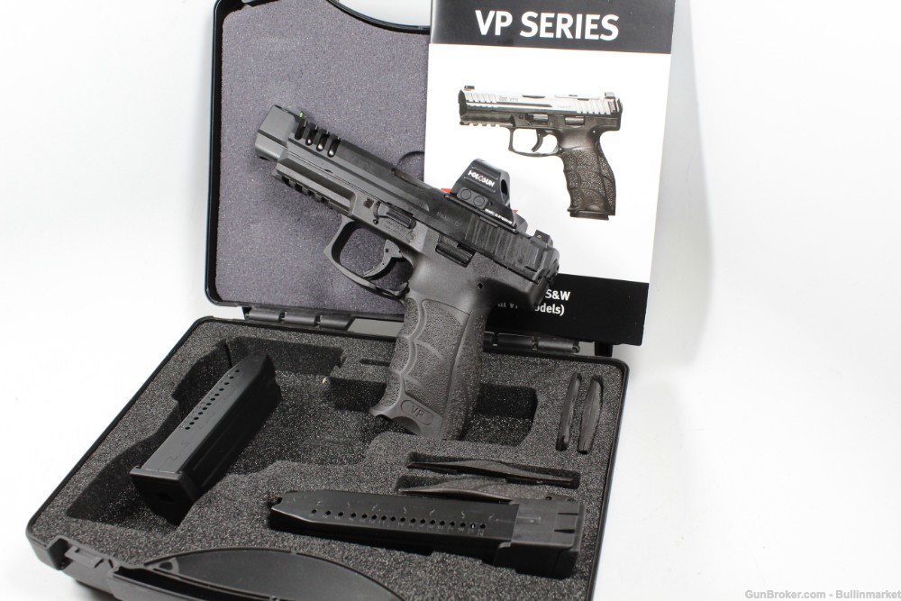 Heckler & Koch HK VP9 L OR 9mm Long Slide Semi Auto Pistol w/ Case-img-3