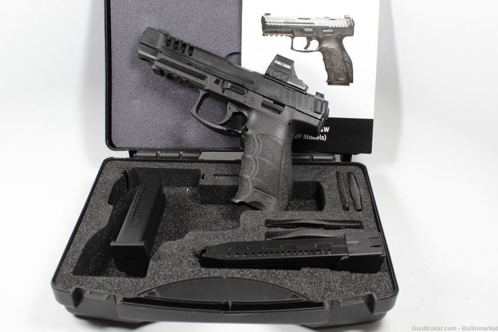 Heckler & Koch HK VP9 L OR 9mm Long Slide Semi Auto Pistol w/ Case-img-2