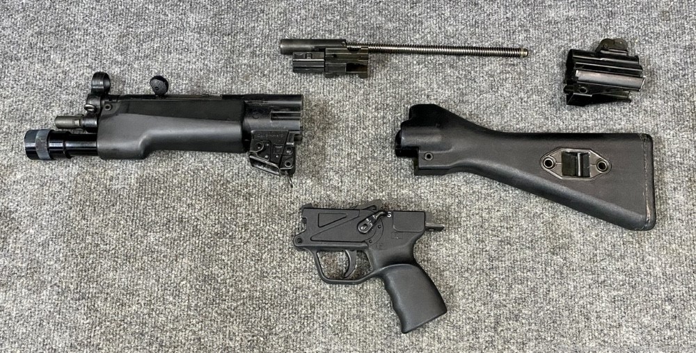 HK MP5 9mm West German Parts Kit SEF Tri Lug Mint Bore-img-0