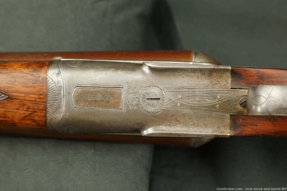 L.C. Smith Quality No. 3 Hammerless 28" 12 GA SXS Shotgun, 1891 Antique-img-32