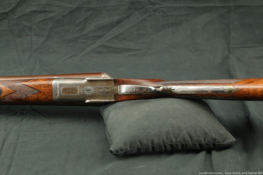 L.C. Smith Quality No. 3 Hammerless 28" 12 GA SXS Shotgun, 1891 Antique-img-20