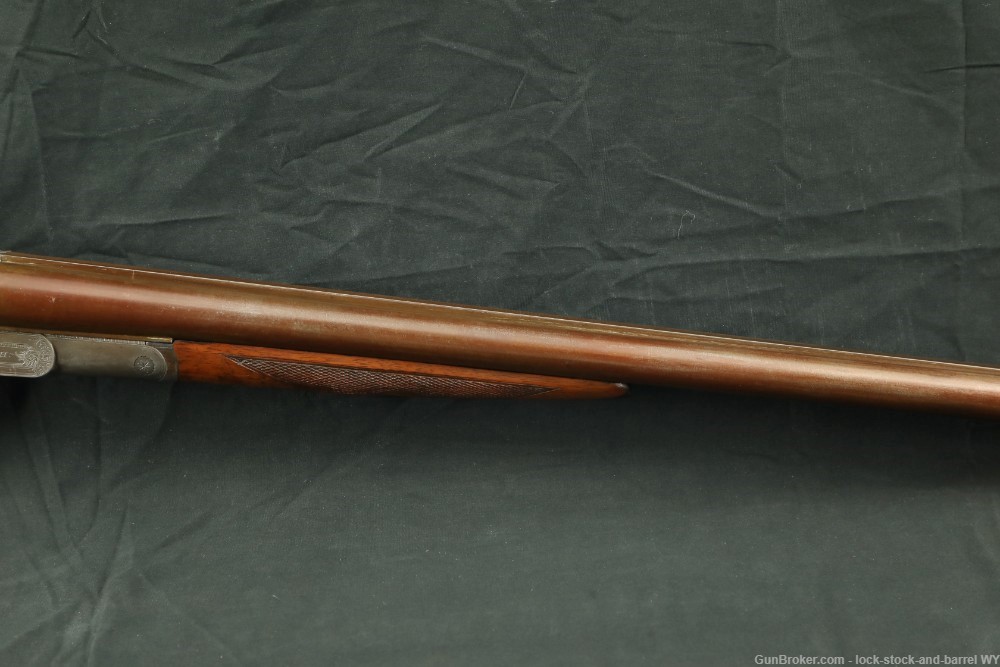 L.C. Smith Quality No. 3 Hammerless 28" 12 GA SXS Shotgun, 1891 Antique-img-6