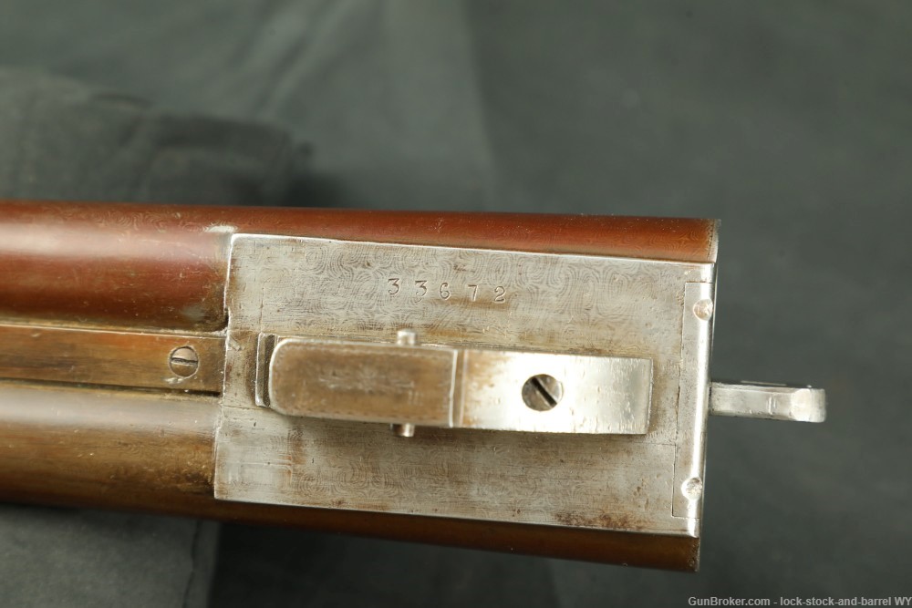L.C. Smith Quality No. 3 Hammerless 28" 12 GA SXS Shotgun, 1891 Antique-img-39
