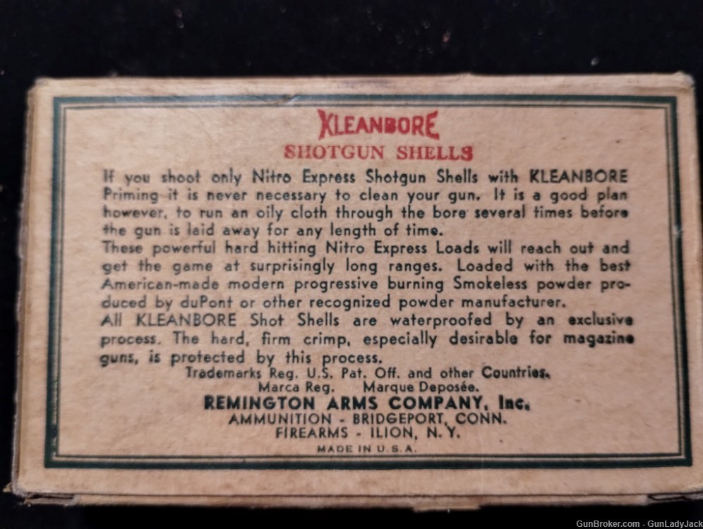 Vintage Remington 12GA slugs full box! Free Shipping!-img-1
