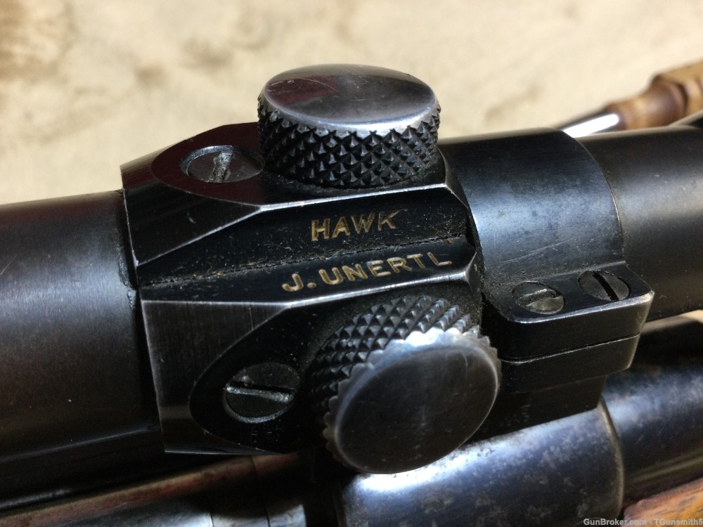 GUNSMITH SPECIAL - SPORTERIZED K98A MAUSER BOLT RIFLE W/J.UNERTL 4X SCOPE-img-54