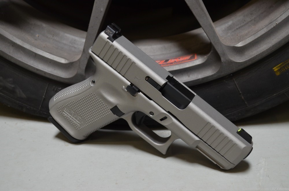 Glock 19 Gen 5 9mm X-Werks Titanium Trijicon HD Night Sights G5 3 Mags New-img-2